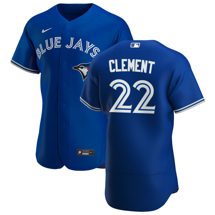 Mens Toronto Blue Jays #22 Ernie Clement Nike Royal Alternate Limited Player Jersey